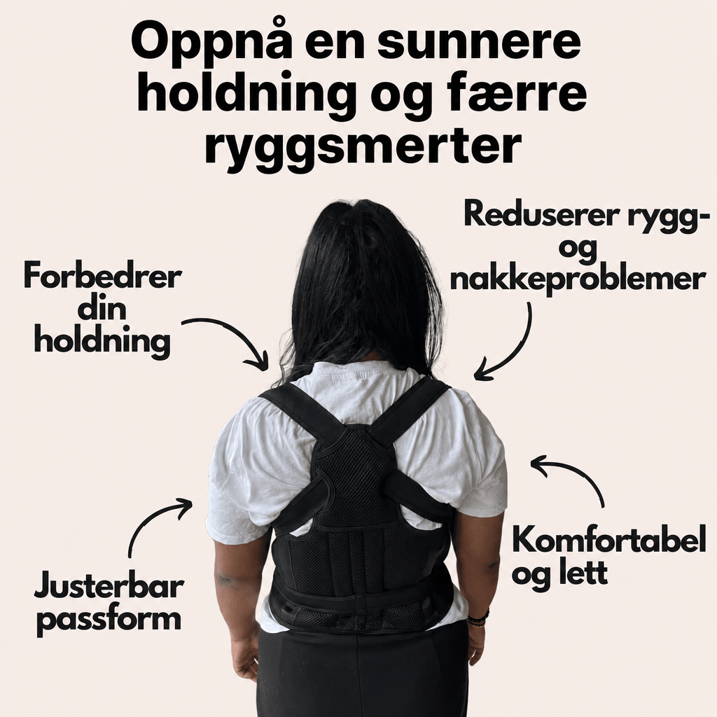 PosturePro+ – Din perfekte støtte for en sunn rygg og riktig holdning - AVABeauty.no